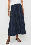 Superbalist A-line Wrap Midi Skirt - Blue & White Stripe