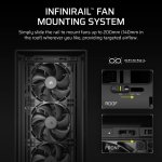 Frame 5000D Rs Mid-tower PC Case 2X 2.5 1X 3.5 Drive Bays Fan Layout: Radiator Tray 3X