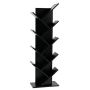 9-TIER Tree Bookshelf Wooden Bookcase Storage Rack Shelves Organizer
