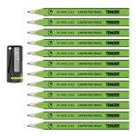 12 Piece Carpenters Pencils With Sharpener ACP1