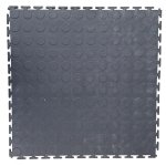 Taplock Rubber Locking Tiles Black 50 X 50CM
