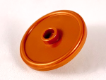 Parts Minifigure Shield Circular Rimmed Face With Stud 91884