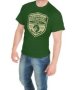 Premium Brb 00396 Printed Cotton T-Shirt Green XS