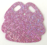 Parts MINI Doll Skirt Cloth Friends With Iridescent Dots Sequins Pattern 21008PB01