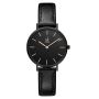 Ultra Thin Minimalist Women Watch Simple Two Hands Ladies Dress Watch