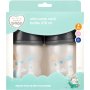 Made 4 Baby 2 Pack Wide Neck Bottle 270ml