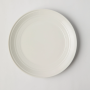 Jenna Clifford - Embossed Lines Side Plate - Cream White Set Of 4