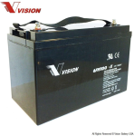 100AH 12V Deep Cycle Agm Battery Extra Heavy Duty 6FM100Z-X