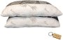 Orthopedic Bamboo Memory Foam Pillows Polyester Fibre Geometric Sleeping Pillow
