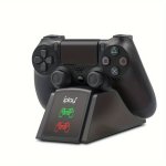 Controller Charger Dock For PS4 Charging Station For PS4 Charging Station For PS4 With LED Indicator Dual USB Charger Dock For P