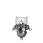 Composable Classic Link Black Pearls