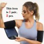1 Pair Arm Trimmers Sauna Sweat Adjustable Arm Trainer Arm Shaper For Sports Workout