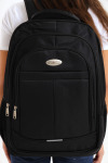 Powerland Laptop Backpack Or School Bag With Multiple Compartments Black XL