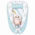Baby Safe Nest Safe Sleeping Pod Rainbow Eucalyptus Owl Set