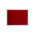 Info Board Aluminium Frame - 600 450MM - Burgandy