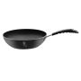 28CM Oven Safe Wok - Black Professional Line