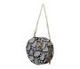 Moda Snakeskin Crossbody Black & White
