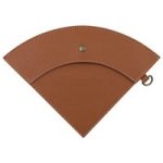 Coffee Accessories Leather Coffee Filter Paper Storage Light Brown