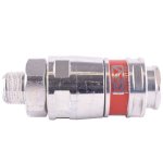 Gav Airblock Security Magnum Coupler 3 8"MALE Two Stage Release Safety