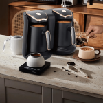Double Cup Self Service Coffee Machine
