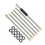 6 Pcs High Pressure Washer Extension Water Gun Power Washer