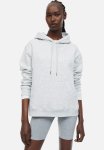Hooded Top - Light Grey Marl