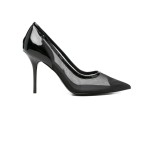 Heart On Toe Pump -black