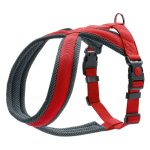 London Comfort Padded Harness - Large Red