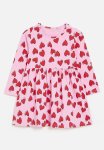 PoP Candy Heart Print Dress-pink