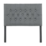 Nikki Grey Headboard 1550 X 900