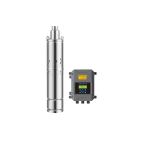 100M Solar Water Pump External Controller Screw Pump 3SPS1.8 100-D36 350
