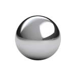 Chilling Steel Ice Ball Beverage Cooler 55MM: For Tritan Table Tower