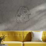 Decide Wall Art - Steel - Large 65CM X 80CM