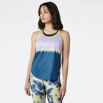 New Balance Printed Accelerate Tank- Lagoon - XL