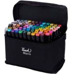 Zs - Art Double Sided Markers Bulk Buy In Different Sizes - 80PCS