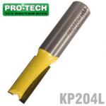 PRO-TECH Straight Bit 3 8' 9.5mm X 1' 25.4mm Two Flute Long 1 2' Shank
