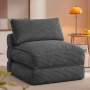 Madison Convertible Folding Sofa Chair Bed Grey