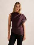 Dixie Lace Top - 20 Dark Chocolate