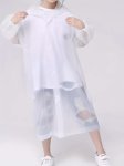 Thick Reusable Transparent Portable Raincoat Button Front Raincoat For Girls Boys Outdoor