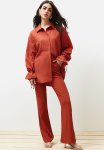 Flare Mold Trousers - Tile