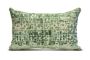 Scatter Lumbar Cushion Stone Green With Yellow Piping