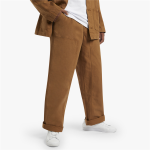 Nike Life Men's Double Panel Brown Pants