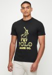 Polo Cebo Pjc Glow Logo Ss Tee - Black