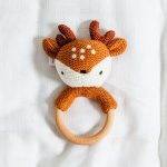 Bambi Deer Rattle