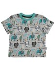 Ellie Crest Allover Print Tee