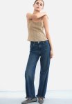 Wide High Jeans - Denim Blue