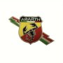 Abarth Embroidered Iron-on Patch - Versatile For Diy Jeans Jackets Bags & Hats - Available In Black Green Red White