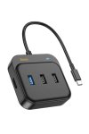 Hoco HB36 5 In 1 HDTV+USB3.0+USB2.0X2+PD100W Converter Cable Length: 0.2M
