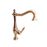 GBB005- Brushed Gold Large Spout Swivel Mixer