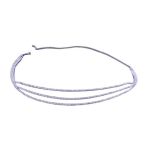Multi Layered Waist Chain With Rhinestone Embellishment